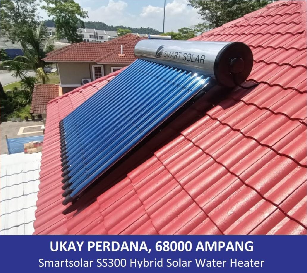 Smartsolar solar water heater company at Ukar Perdana, Ampang-min