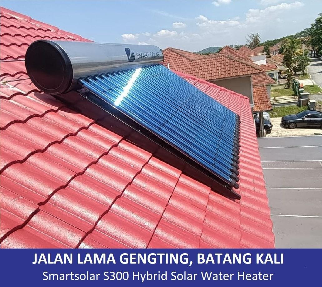 Solar Water heater service, Smartsolar installation at Jalan lama genting, Batang Kali-min