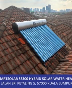 best solar water heater Smartsolar installation at sri petaling, kuala lumpur.-min